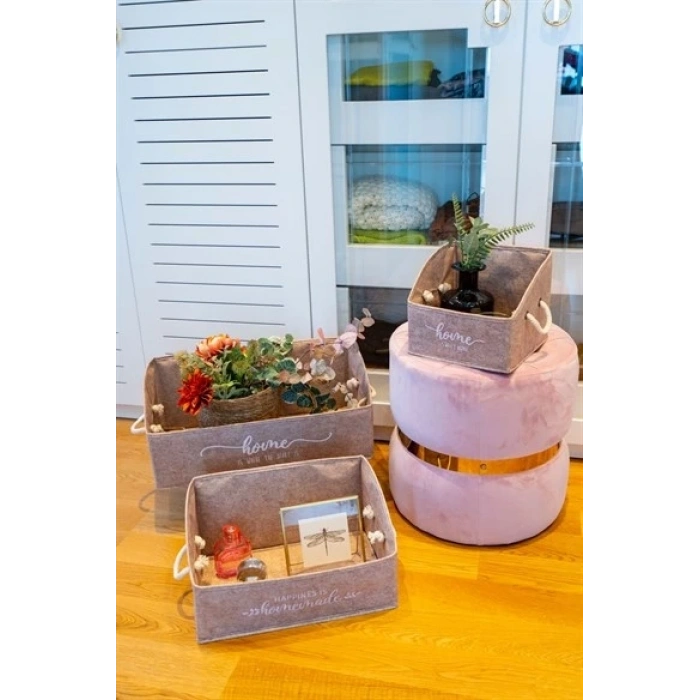 2 Adet Keçe Raf Organizer Seti Mega/maxi/Kutu Organizer ( AlpKaTek )