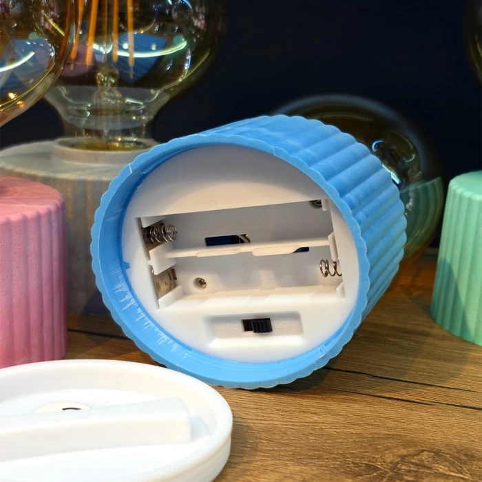Ampul Tasarımlı Retro Masa Lambası