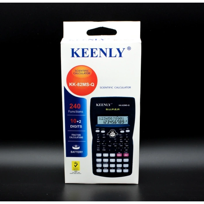 Bilimsel Çok Fonksiyonlu Hesap Makinesi KEENLY KK-82MS-Q
