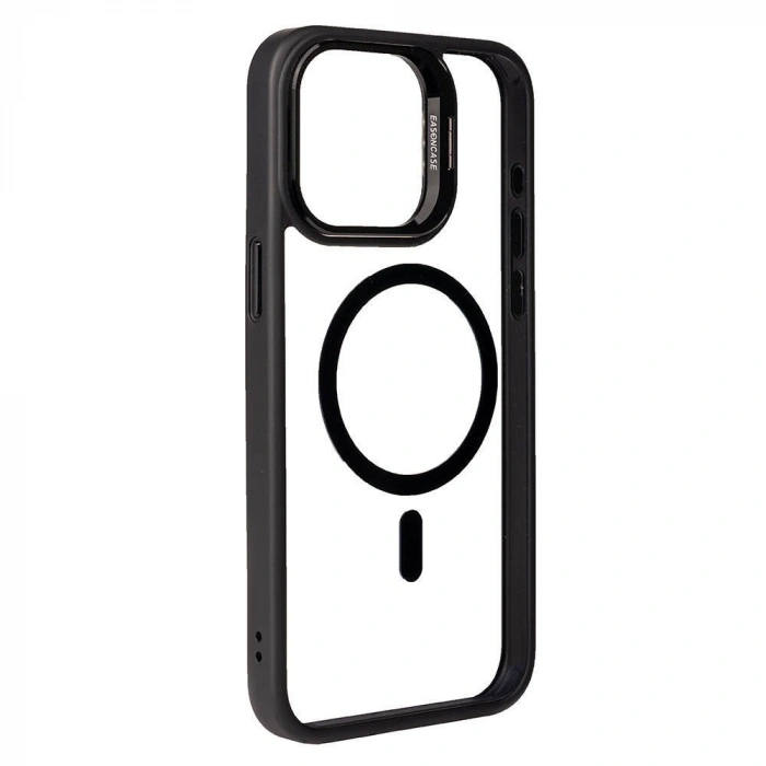 IP 15 Pro – Kılıf Kamera Lens Korumalı Standlı Lensli Kapak