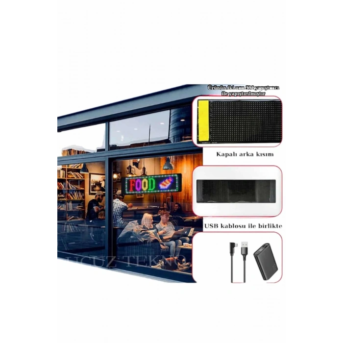 LED MATRİX 16X96 pixel - Lisinya