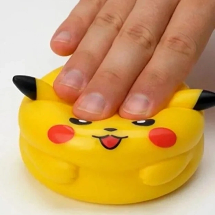 Pikaçu Tasarımlı Squishy - 12li Paket - Yumuşak Oyuncak