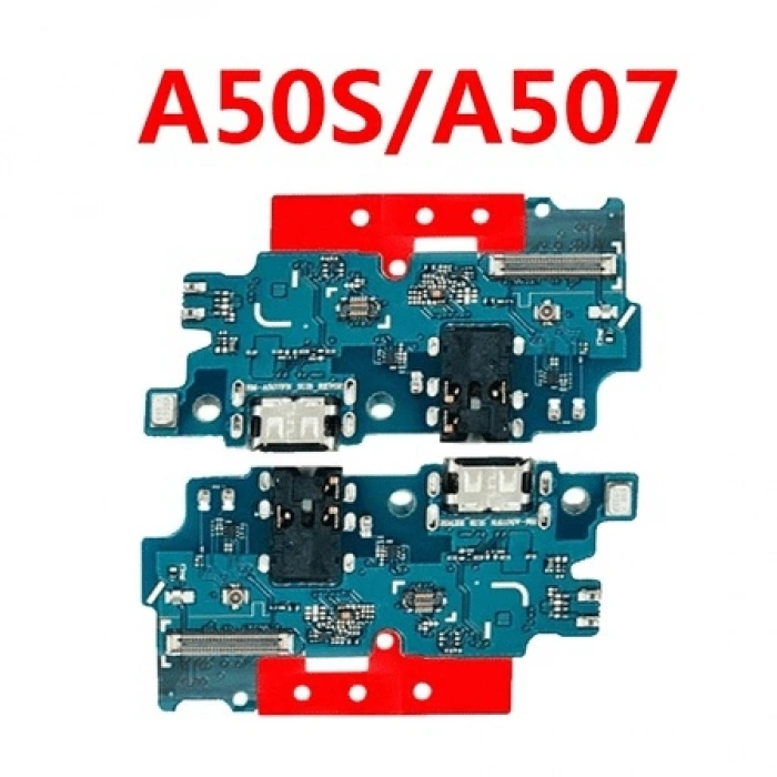 Samsung Galaxy A50S A507 Şarj Soketli Kulaklık Soketli Mikrofon Bordu