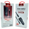 4.1A 38W PD To Lightning Metal Araç Şarj Aleti Veltex VTX-103