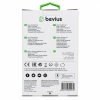 Siyah 12W Işıklı Duvar Şarj Cihazı Bevius BVS-CH401