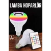 Kablosuz Bluetooth Hoparlör Led Lamba - Lisinya