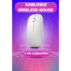 Kablosuz Mouse Fare Şarjlı Bluetooth Wireless Çift Modlu Sessiz ( Lisinya )