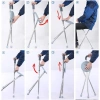 Katlanabilir Baston Sandalye - Oturaklı - 88 cm