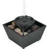 LED Şelale Dekoratif Masaüstü Su Fıskiyesi Taşlı LED Fountain L-015