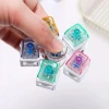 Mekanik Switch Klavye Stres Çarkı - Renkli Tuşlu Fidget Oyuncak