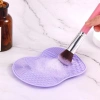 Silikon Makyaj Temizleme Matı
