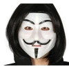 V for Vendetta Maskesi - 12li Paket - Plastik