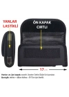 17cm Cırtlı Yanları Lastikli Toptan Bel Kemer Telefon Kılıfı – Universal Model MSK03