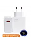 67W Turbo Saniye Göstergeli Hızlı Şarj Başlığı (Markasız / Paketsiz)