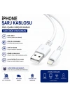 iPhone Şarj Kablosu Hızlı Şarj Güçlü Kablo (Vakumsuz Açık Ürün)