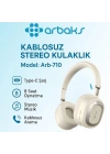 Kablosuz Stereo Kulaklık • Type-C Şarj • 8 Saat Oynatma • Kablosuz Arama • Arbaks Arb-710