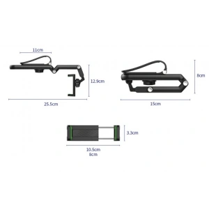 1080° Dönebilen Çok Fonksiyonlu Telefon Tutucu