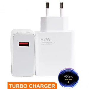 67W Turbo Saniye Göstergeli Hızlı Şarj Başlığı (Markasız / Paketsiz)