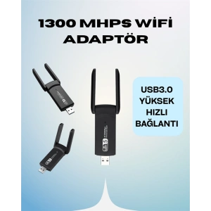 AC1200 USB WiFi Adaptör - Lisinya