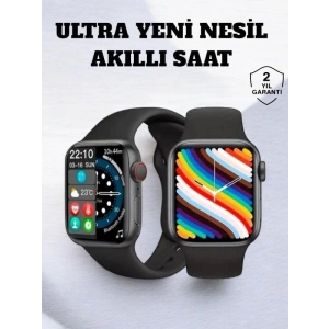Akıllı Saat iOS ve Android ile Uyumlu Şık ve Çok Fonksiyonlu - Lisinya