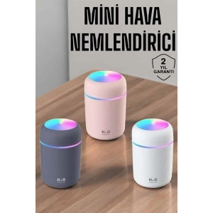Buharlı Hava Nemlendirici Aromaterapi Renk Değiştirilebilir - Lisinya