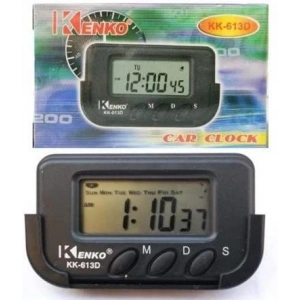 Dijital Küçük Masa Araba Saati Alarm Kronometre Kenko Kk-613d