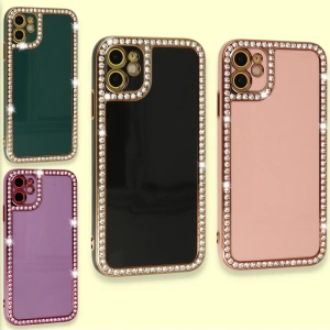 iphone 13 Pro Max – Taşlı Silikon Kılıf