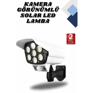 Kamera Görünümlü Led Lamba Dönebilen Bahçe Aydınlatması Duvar Lambası - Lisinya