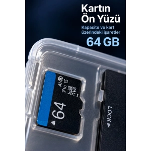 Micro SD Kart ve SD Adaptör Seti - Lisinya