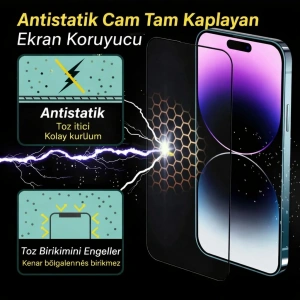 RM 15C – Redmi Antistatik Cam Tam Kaplayan Ekran Koruyucu
