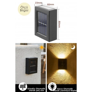 Solar Aplik Çift Taraflı Lamba