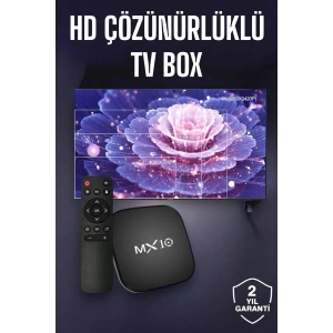 TV Box Android Uyumlu 4 Çekirdekli WİFİ Bağlantılı 4K - Lisinya