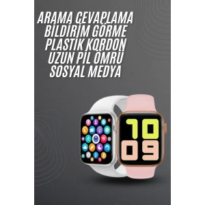 Yeni Model Akıllı Saat Dokunmatik Ekran Unisex Amoled Ekran 44 mm - Lisinya