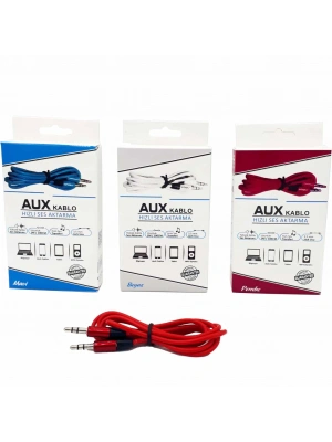 1 Metre 3.5mm Aux Kablosu Arbaks ARB-031