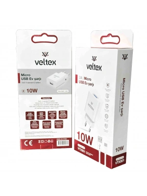 10W 2A (Micro) Şarj Aleti Veltex VTX-001