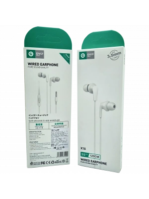 120CM Soft Silicone Mikrofonlu Kulaklık Dvip X13