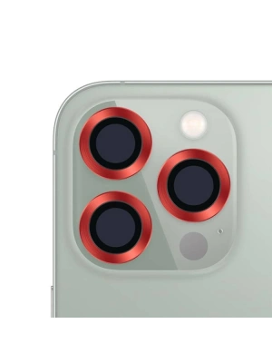 13 Pro Max Kamera Lens Koruyucu (Kırmızı)