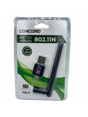300 Mbps 802.11N Wifi Kablosuz Usb Nano Concord W-2