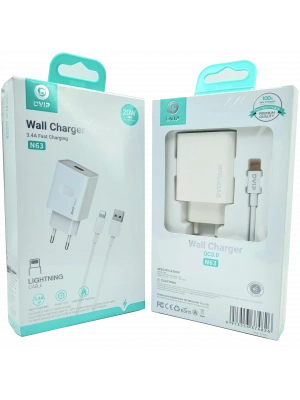 3.4A QC3.0 Usb İphone Şarj Aleti DVIP N63