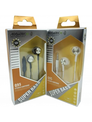 3.5mm Jack Girişli Kablolu Kulaklık Megatech Q95