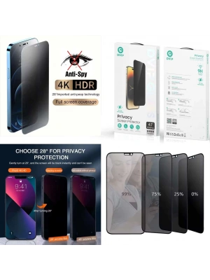 iphone 12 Pro Max – Hayalet Antistatik ESD Cam Tam Kaplayan Dvip