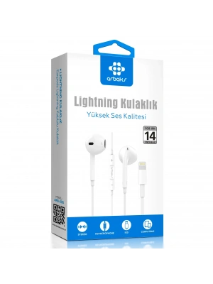 İphone 14 Lightning Kulaklık Arbaks Arb-200