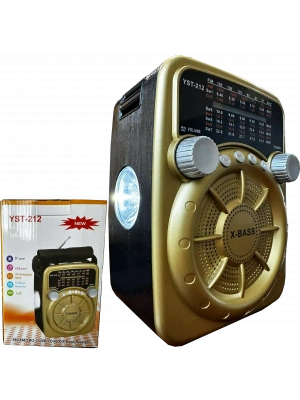 Işıklı Nostaljik Speaker Fm Bluetooth Usb Sd Card YST-212