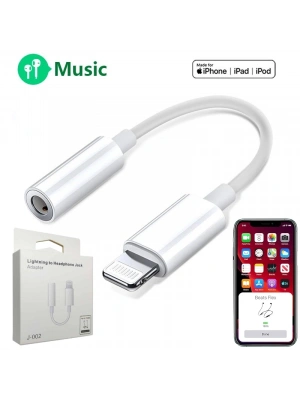 Lightning to 3.5mm Kulaklık Dönüştürücü Adaptör – iPhone Uyumlu / Pop-Up