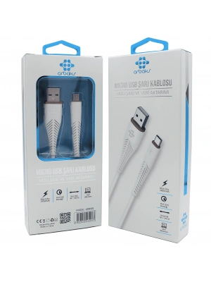(Micro) 2.4A Hızlı Şarj Veri Aktarımı Arbaks ARB-401