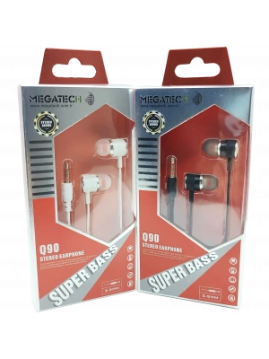 Mıknatıslı 3.5mm Jack Girişli Kablolu Kulaklık Megatech Q90