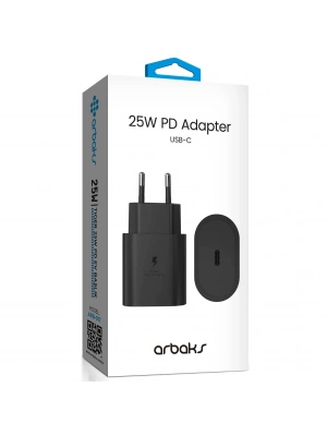 PD 25W PD TİGER Hızlı Şarj Cihazı Başlığı Arbaks ARB-017