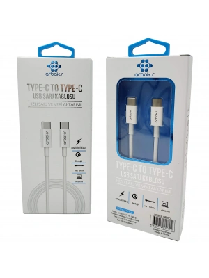 PD 60W(20V/3.4A) TYPE-C To TYPE-C Usb Şarj Kablosu VTX-073