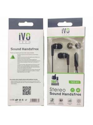 Stereo Earphone Kablolu Kulaklık İvotech  İvo-01