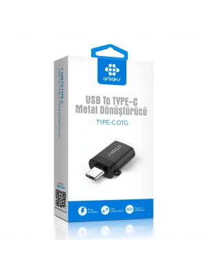 TYPE-C To Usb Metal  Dönüştürücü Otg Arbaks ARB-503